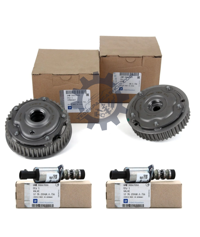 Opel Astra H 1.6 Eksantrik Yağlı Dişli Takım / Eksantrik Mil Selenoid Valfi Orijinal