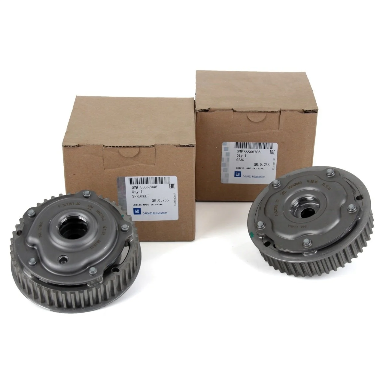 Chevrolet Trax 1.6 115 BG Emme Eksoz Eksantrik Dişli Takımı Orijinal